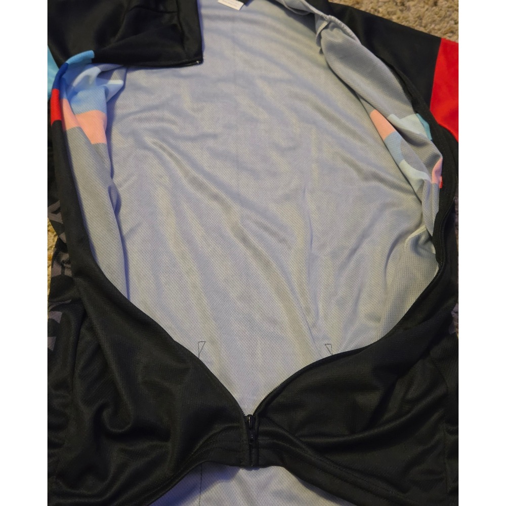 Twin Six Grand Prix Short Sleeve Zip Up Cycling Jersey Women's Size Medium - Picture 5 of 12